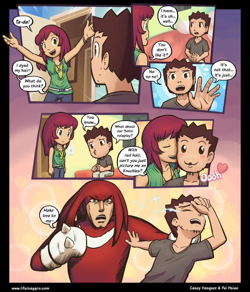 Illustration for article titled Sunday Comics: Picture Me As Knuckles